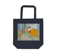 美術館絵画ゴッホの「ファンゴッホの寝室」トートバッグ