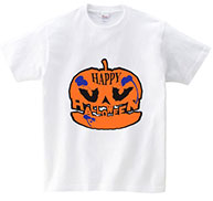 通販定番ハロウィン・パンプキンTシャツ
