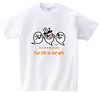 ハロウィン仮装に3cute★★★ghostsTシャツ