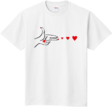 バレンタインペアTシャツ3