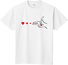 バレンタインペアTシャツ4